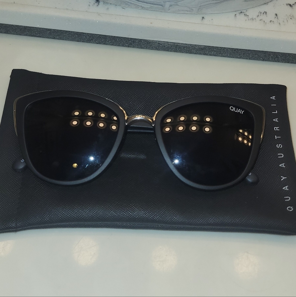 Quay Australia Black Sunglasses